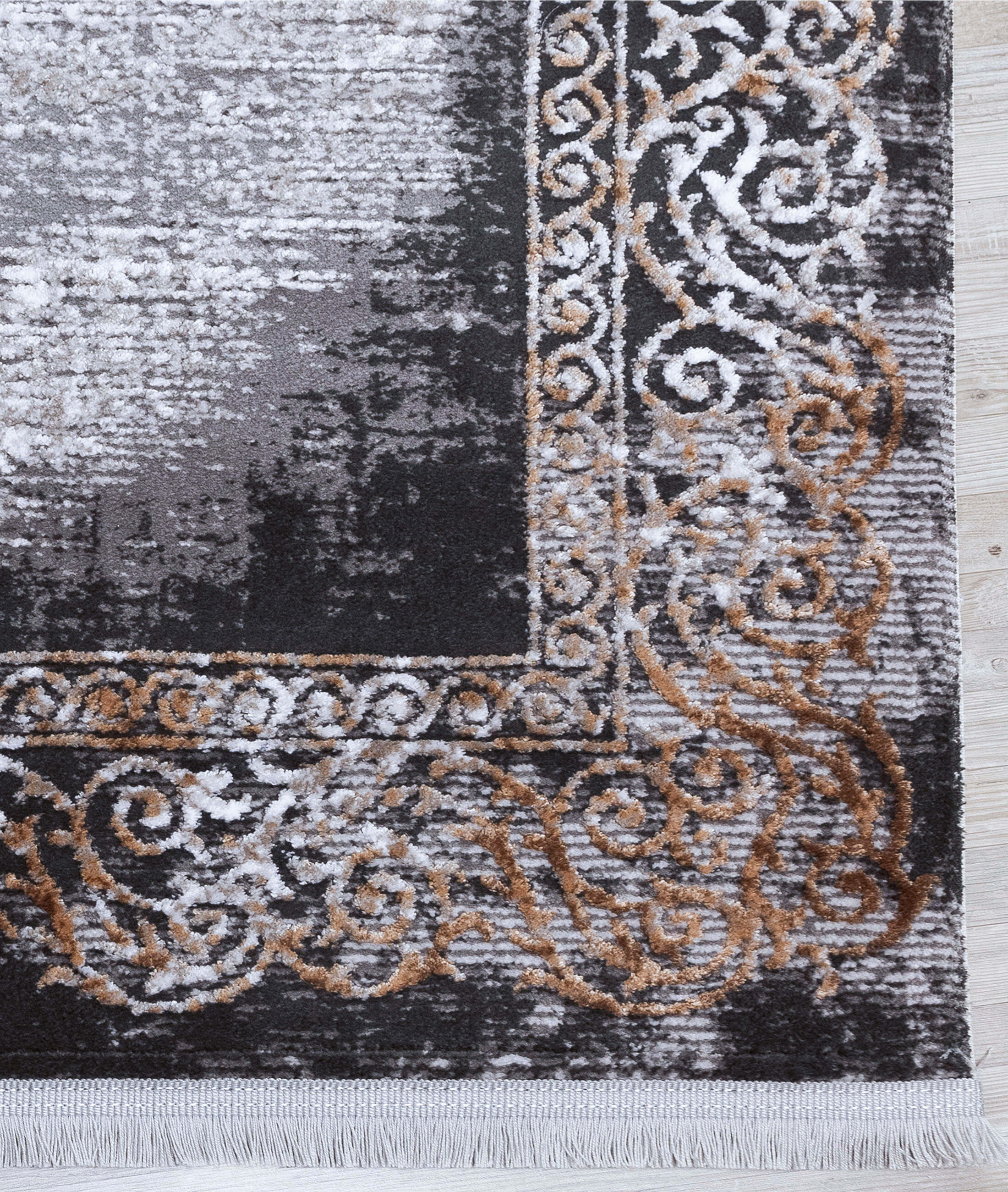 Emirgan Black Mink Carpet 45519A